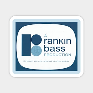Official Rankin/Bass Productions TV Logo Licensed Magnet