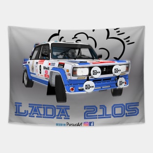 Lada 2105 Sideways Tapestry