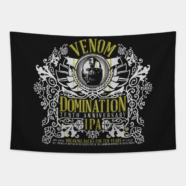 Venom Domination Tapestry by Punksthetic