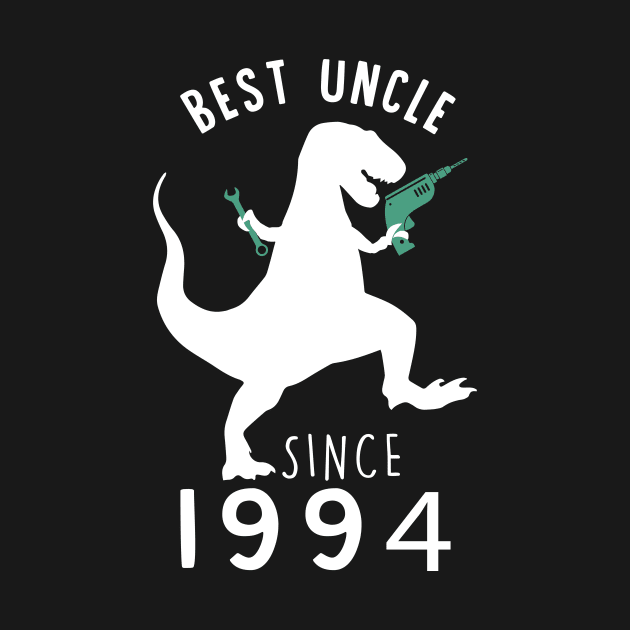 Best Uncle 1994 T-Shirt UncleSaurus Since 1994 Dad Gift by thuocungphoi732