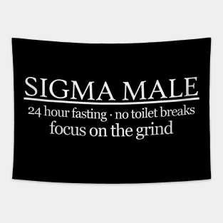 Sigma Male grindset Tapestry