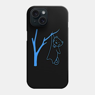 anxiety kitty Phone Case