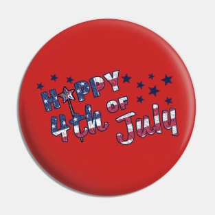 Hippy 4th Of July! Pin