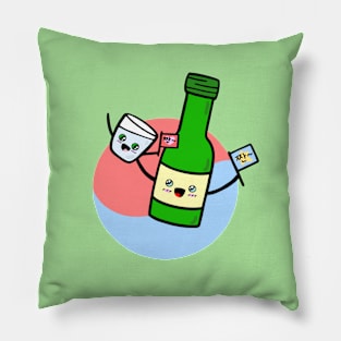 Korean Animated Soju Pillow