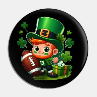 Saint Patrick's Day novelty clothes for Irish men or boys who love Ireland and Irish culture Pin