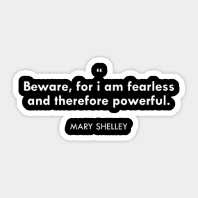Mary Shelley Stickers Teepublic