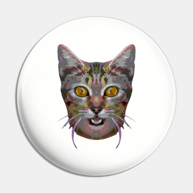 CAT Pin by MufaArtsDesigns