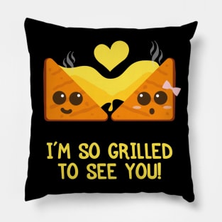 Romantic Grilled Cheese | Valentine Gift | Gift Ideas Pillow