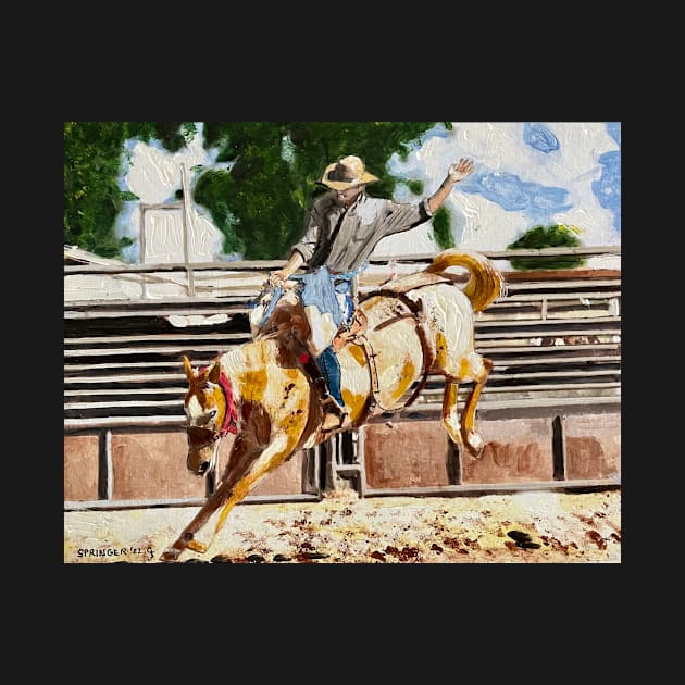 Rodeo Cowboy by gjspring