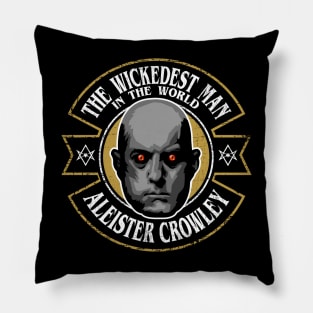 aleister crowley, The wickedest man in the world Pillow