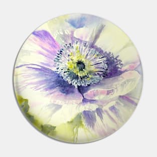 Purple Anemone Pin