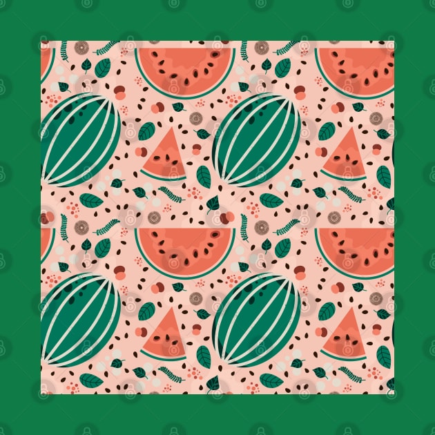 Yummy Watermelon Pattern by TheCreativeBros