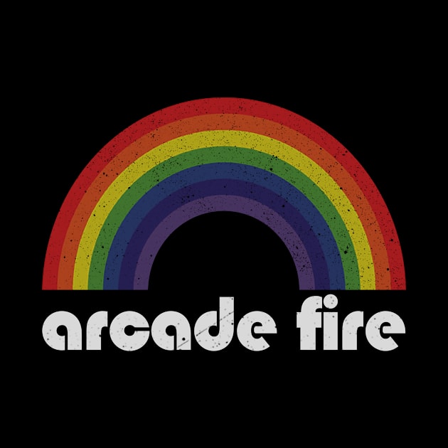 Arcade / Vintage Rainbow Design // Fan Art Design by Arthadollar