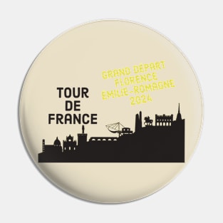 Tour de France Grand Depart Florence Emilie-Romagne 2024 Pin