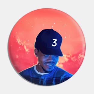 Chance the Rapper - Coloring Book Tracklist Album Pin