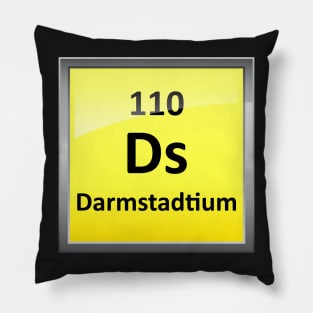 Darmstadtium Periodic Table Element Symbol Pillow