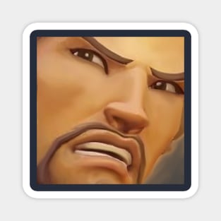 Disgusted Hanzo Magnet