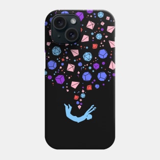 Polyhedral Dice Collector Space Phone Case