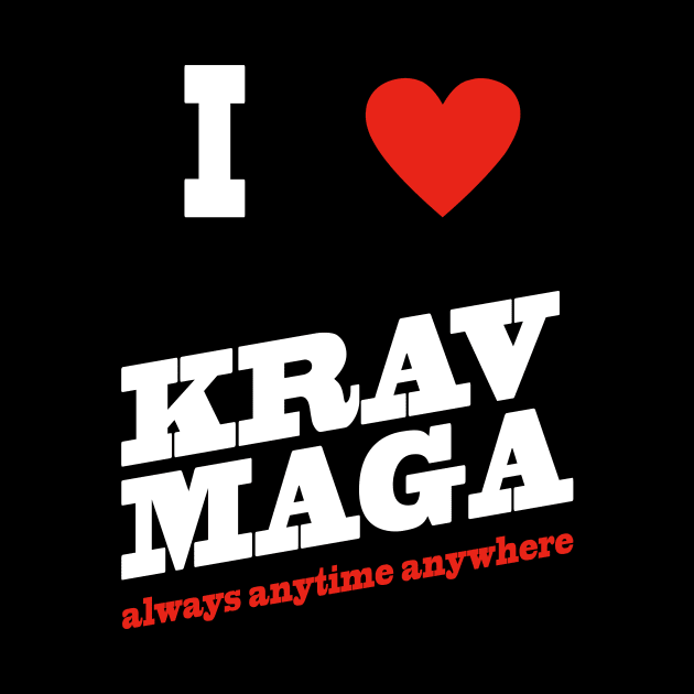 i love krav maga by Lomitasu