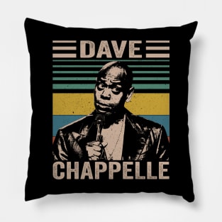 Retro Portrait Comedy Gift for Fans Lovers Pillow