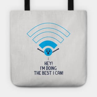 Angry Wifi Tote