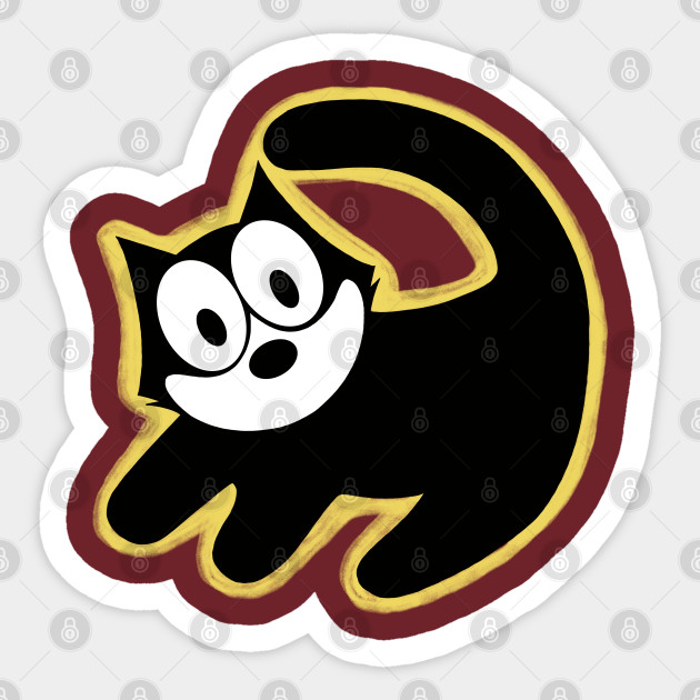 Felix King Of The Cats Felix The Cat Sticker Teepublic