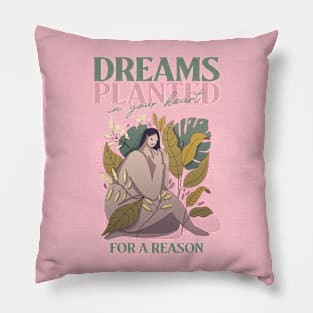 Gardening Gardener Garden Dreams Planted In Your Heart Pillow