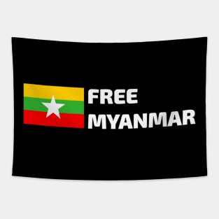 Free Myanmar Tapestry