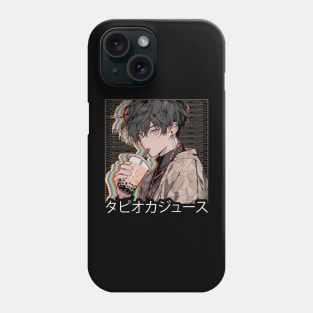 Anime Boba Male Drink Phone Case