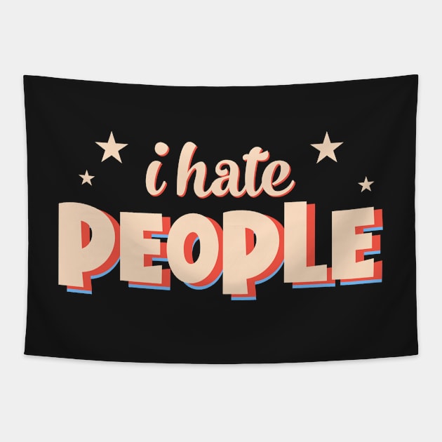 I hate people Tapestry by monicasareen