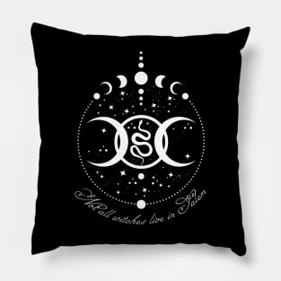 Not all witches live in Salem - Mystic Design Pillow