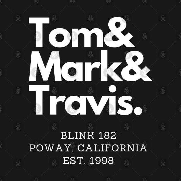 Blink 182 est. 1998 by capognad