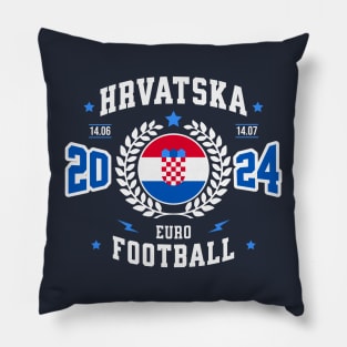 Croatia 2024 Football supporter Pillow