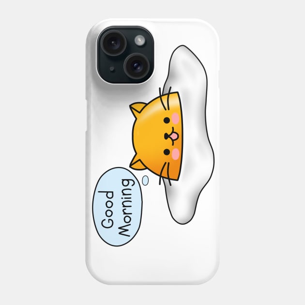 Kitty Breakfast Phone Case by Smurnov