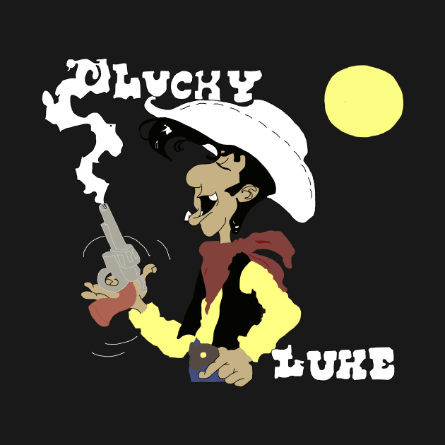 Lucky Luke, Poor Lonesome Cowboy! by CaptainHaddock