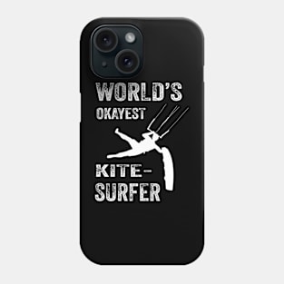 World‘s okayest Kitesurfer | Kiteboarder Phone Case