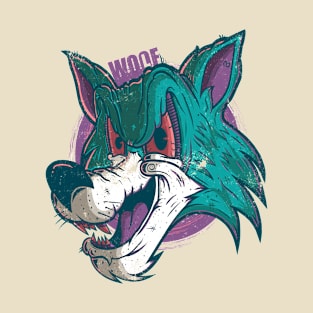 WOLF CARTOONS Design T-shirt STICKERS CASES MUGS WALL ART NOTEBOOKS PILLOWS TOTES TAPESTRIES PINS MAGNETS MASKS T-Shirt T-Shirt