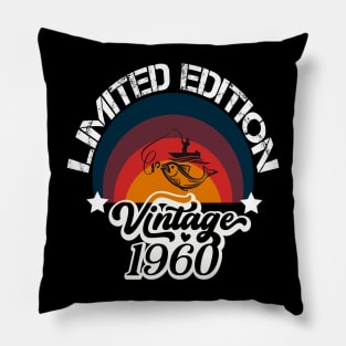 vintage february 1960 Pillow