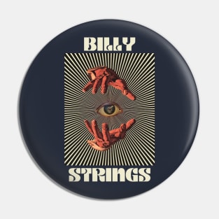 Hand Eyes Billy Strings Pin