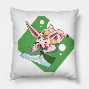 Rappig Artist Pillow