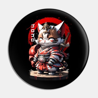 Samurai Cat 07 Pin