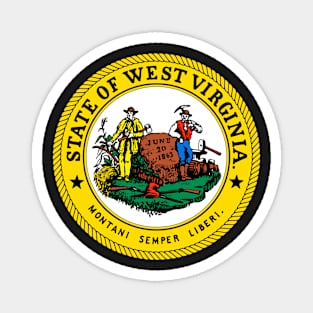 West Virginia Coat of Arms Magnet