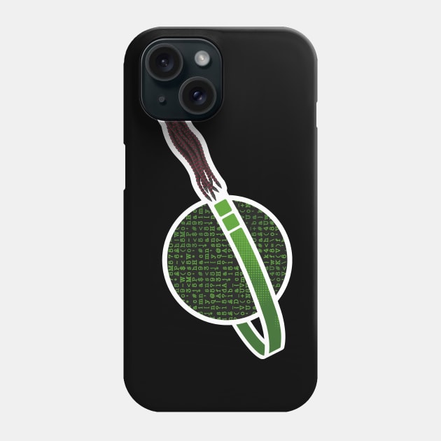 Unplug from the Cyber Squids Phone Case by DCLawrenceUK