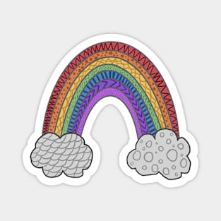 Patterned Rainbow Magnet