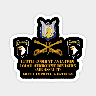 7th Sqn 17th Cav - 159th AVN - 101st ABN Div Ft Campbell KY Magnet