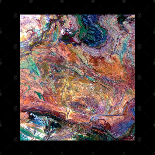 Pilbara Australia Billion Year Old Gorgeous Pastel Colors Rocks by Brasilia Catholic