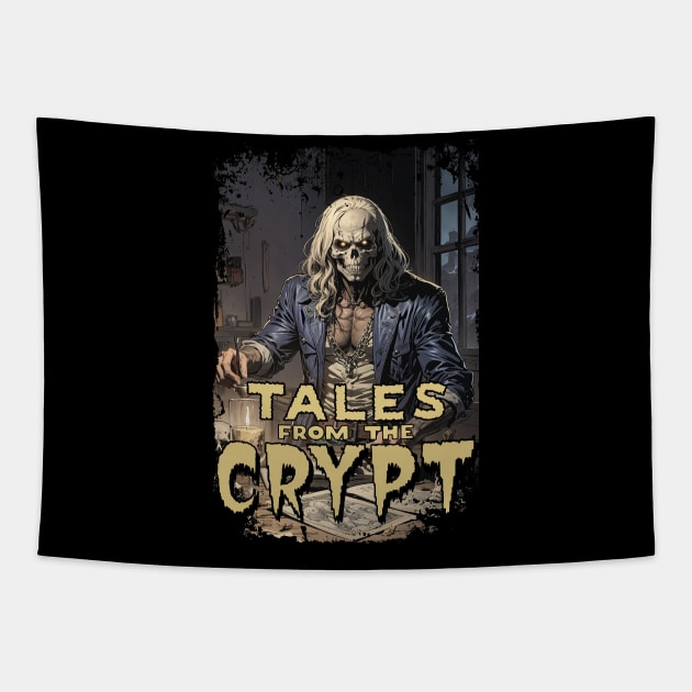 90s Tales From The Crypt Tapestry by Premium Nation