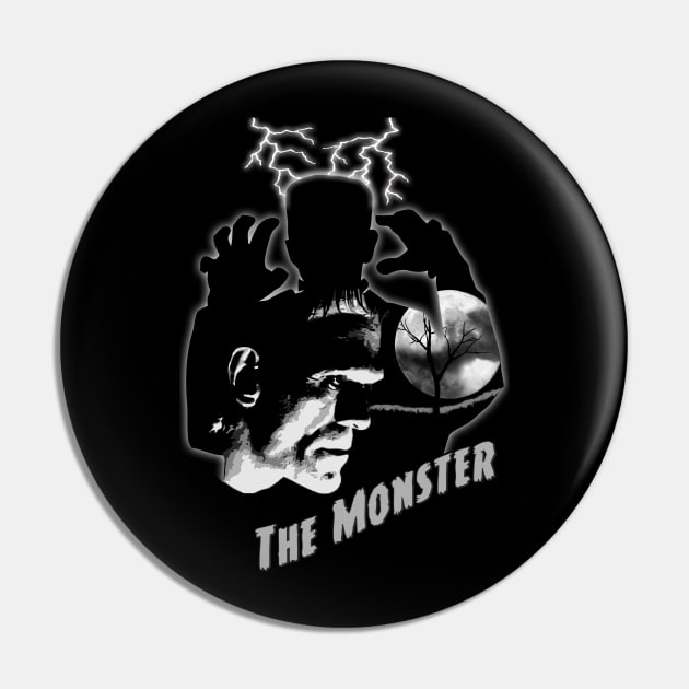 The Monster Pin by MarinasingerDesigns