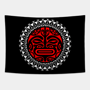 Tiki face Tapestry