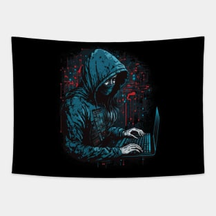 Hacker Minimalist Tapestry